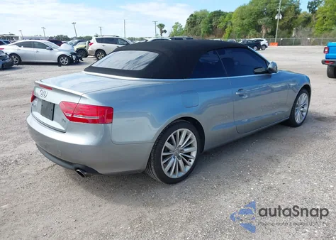 2011 Audi A5 2.0T Prestige from USA, damaged, VIN WAUTFAFH3BN016744